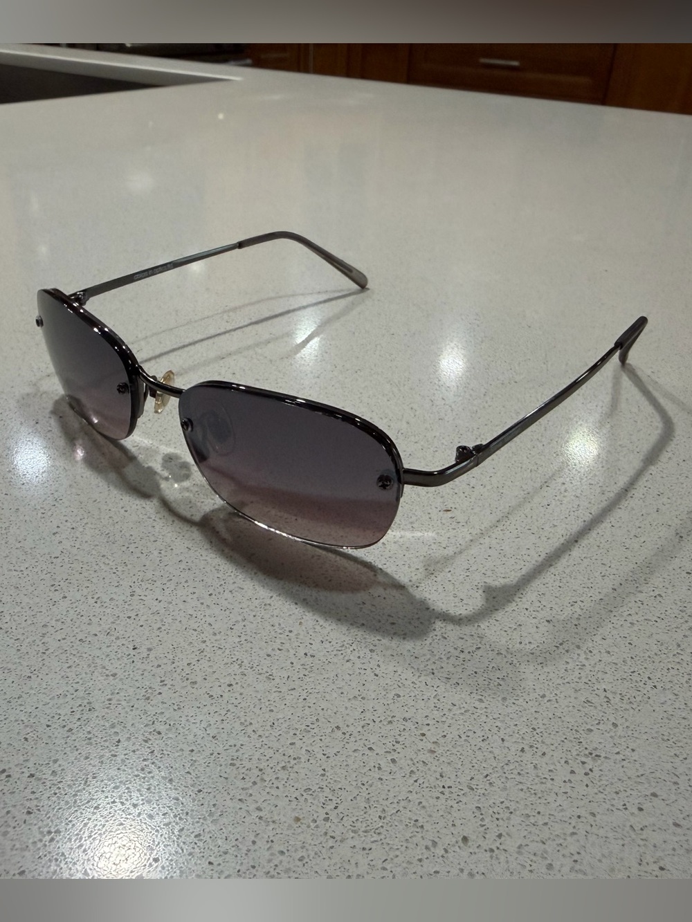 Colors in Optics Classic Men's Rectangle Sunglasses S789GN. - Picture 3 of 6